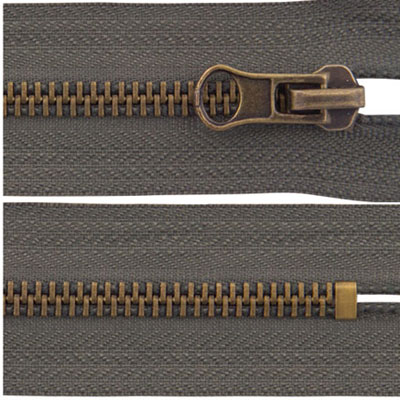 Brass Zipper